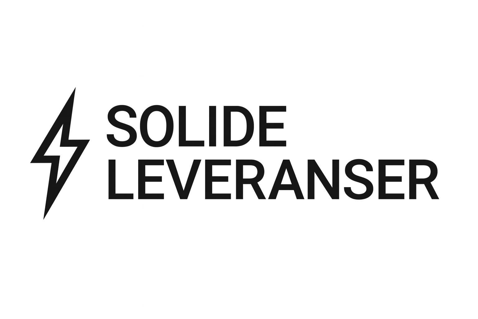 Solide leveranser
